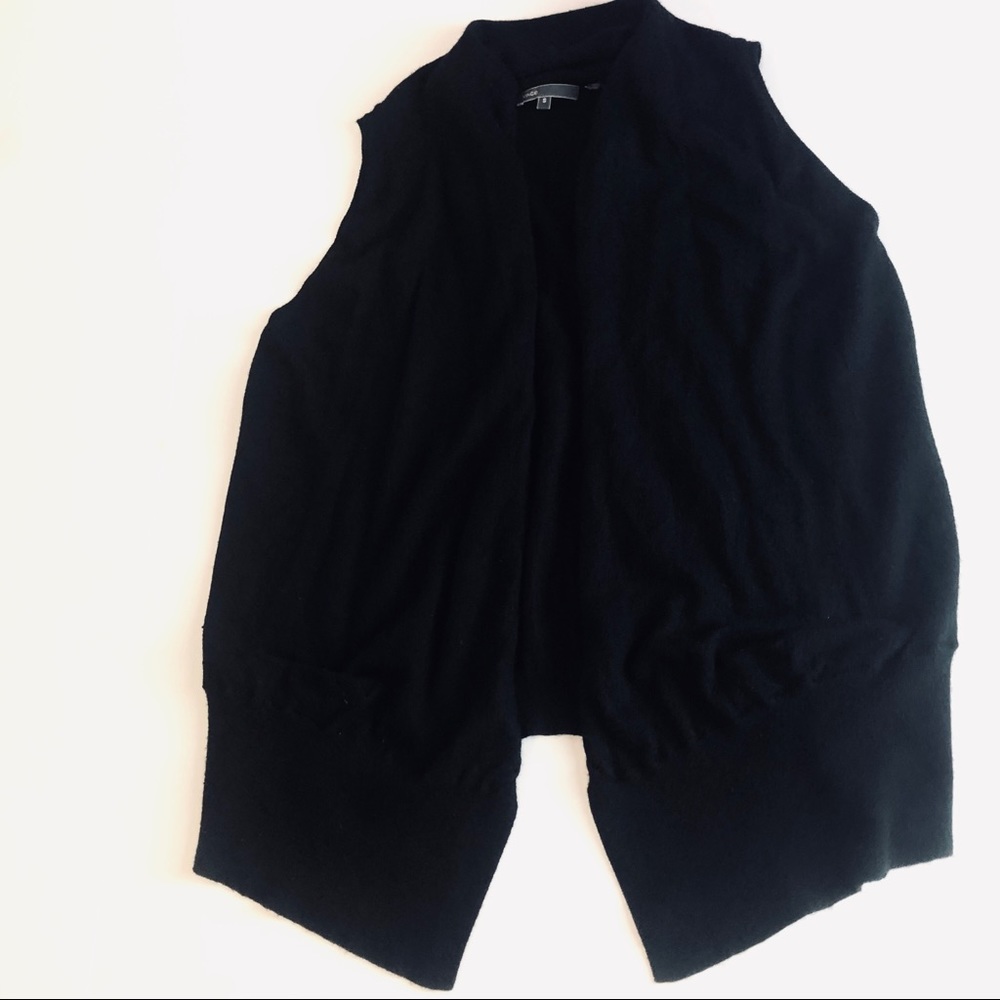🎉HOST PICK🎉VINCE BLACK 100% CASHMERE CARDIGAN - Picture 12 of 16
